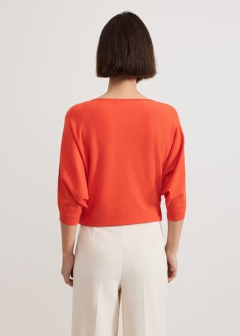 Phase Eight Cristine Knitwear Orange Canada | HJLFKQ-065